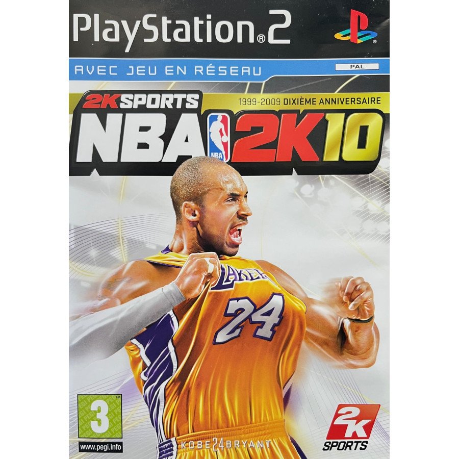 PS2 NBA 2k10 cib