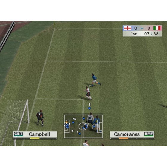 PS2 Pro Evolution Soccer 4 Plat Cib