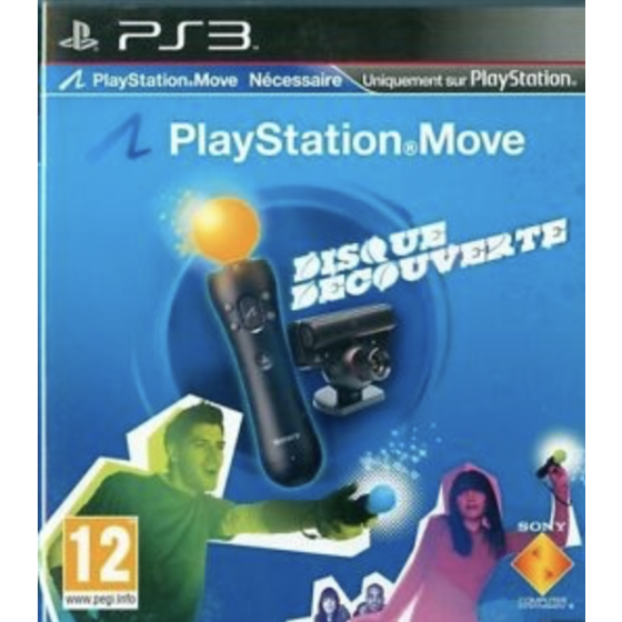 PS3 disque decouverte playstation move sn