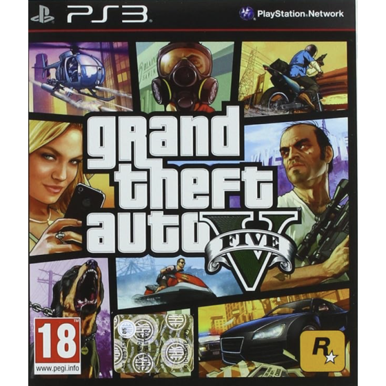 PS3 Grand Theft Auto 5 Sn