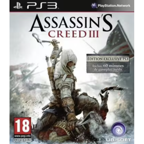 PS3 Assassin's Creed III Cib