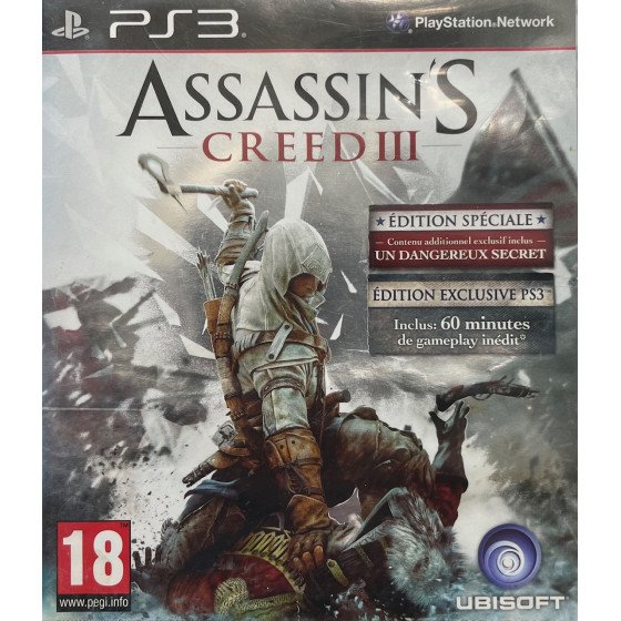 PS3 Assassin's Creed III Cib