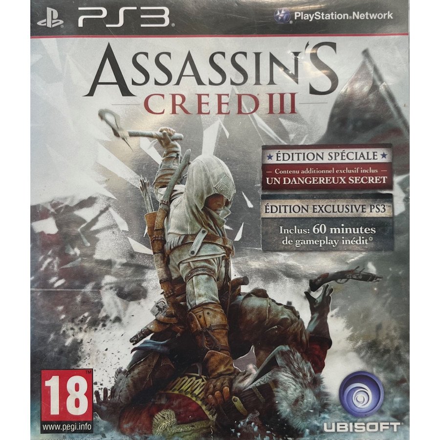 PS3 Assassin's Creed III Cib