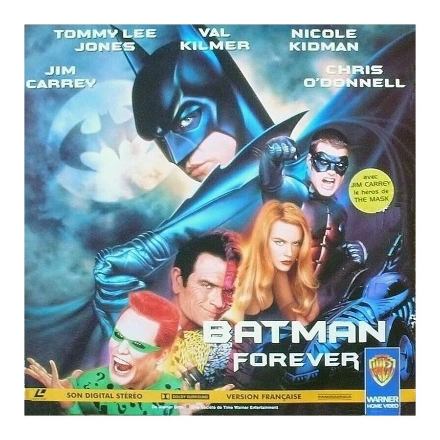 Laserdisc cdv Batman Forever Vf