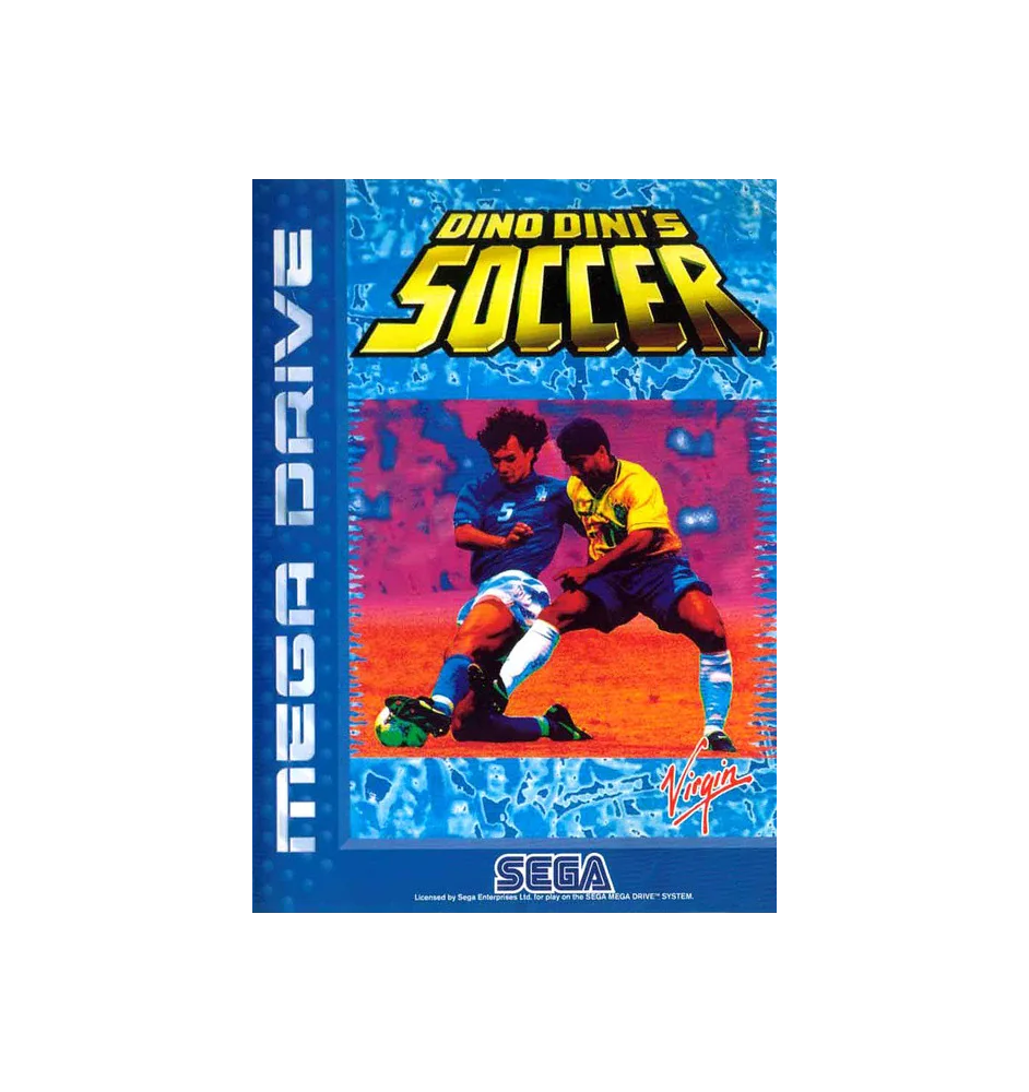MegaDrive Dino Dini's Soccer Loose