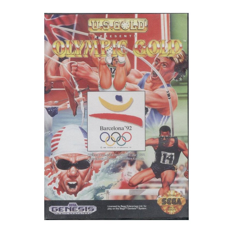 MegaDrive Olympic Gold Loose Genesis