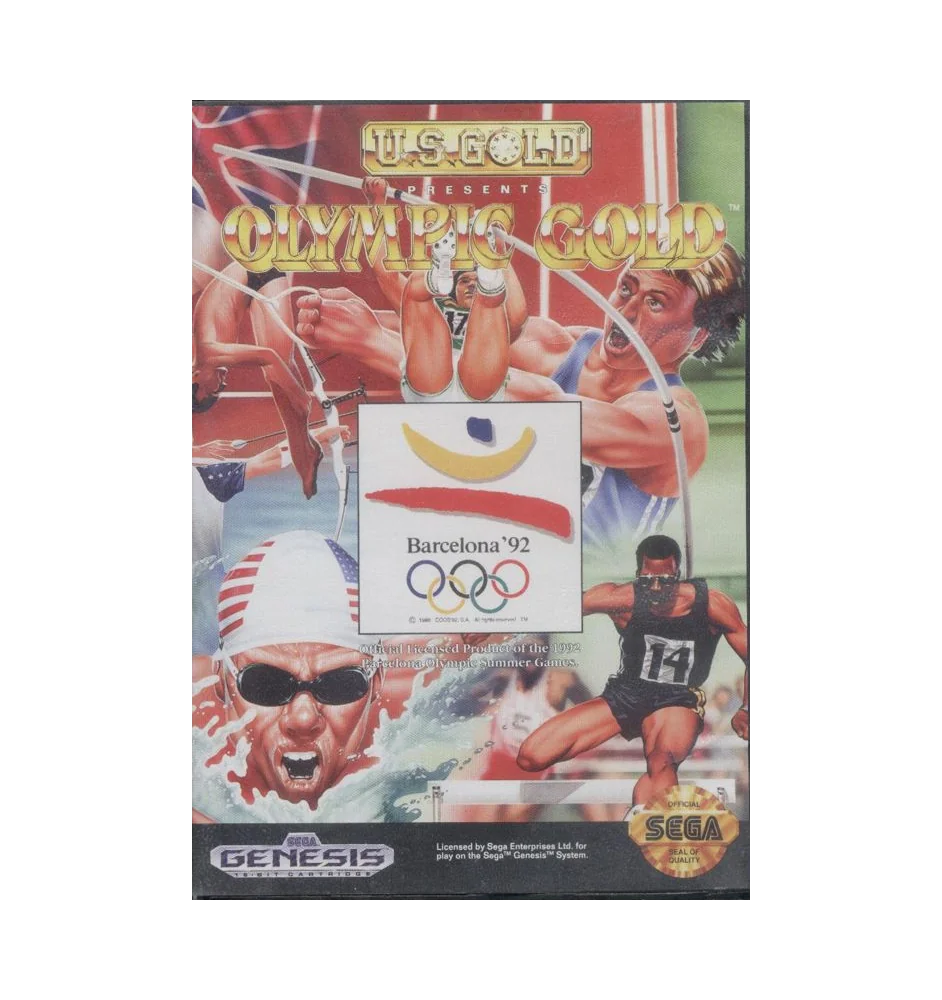 MegaDrive Olympic Gold Loose Genesis