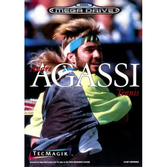 MegaDrive Andre Agassi Tennis Loose