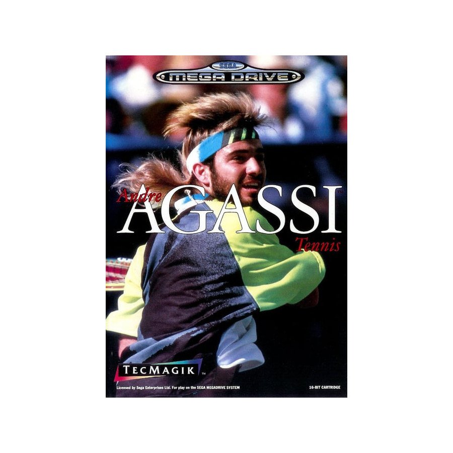 MegaDrive Andre Agassi Tennis Loose