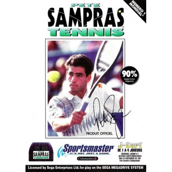 MegaDrive J Cart Pete Sampras Tennis Loose