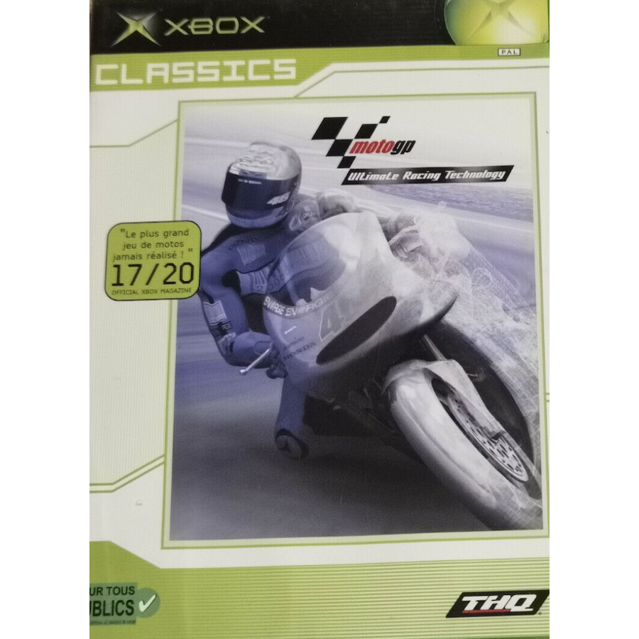Xbox 1ere Moto Gp Ultimat Racing Technology Classic Sn