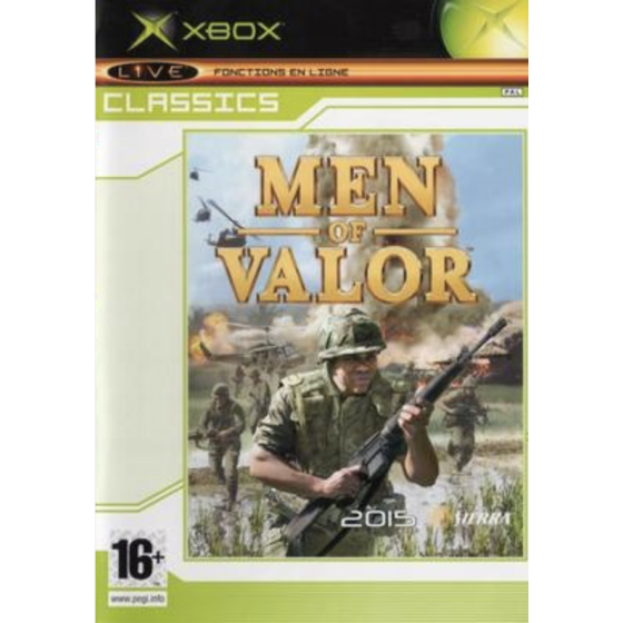 Xbox 1ere Men Of Valor Classics Cib