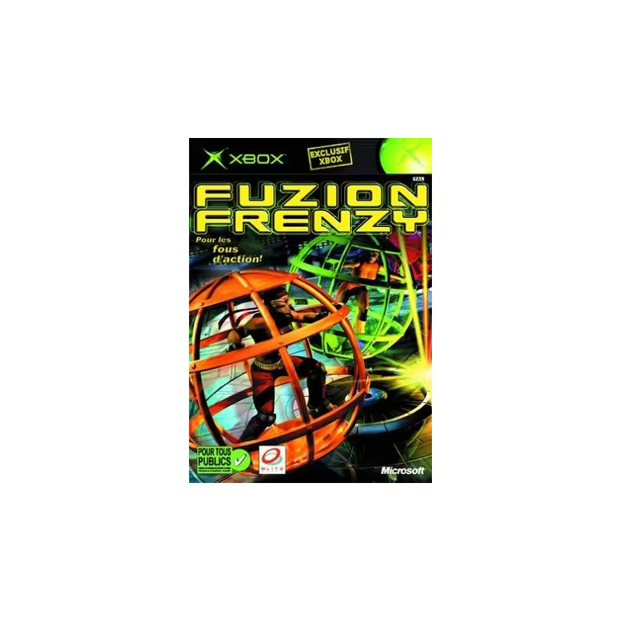 Xbox 1ere Fuzion Frenzy Cib