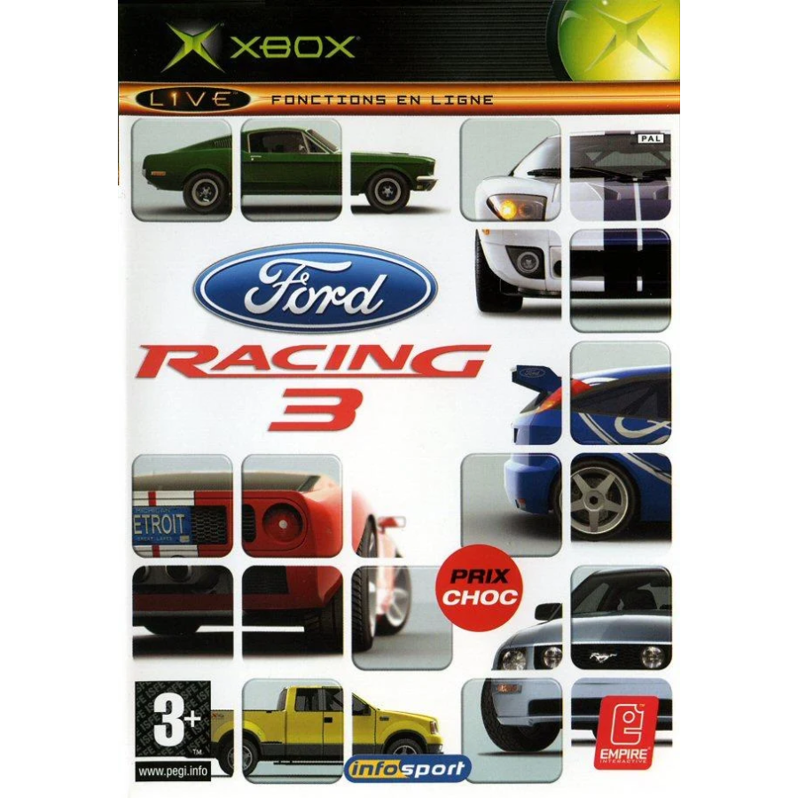 Xbox 1ere Ford Racing 3 Sn