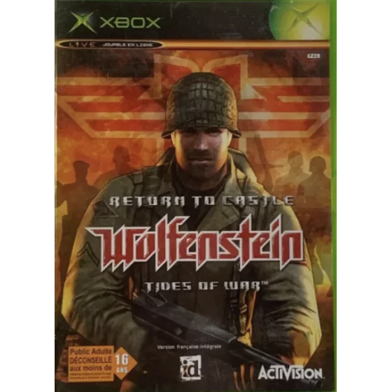 Xbox 1ere Wolfenstein return to castle Cib