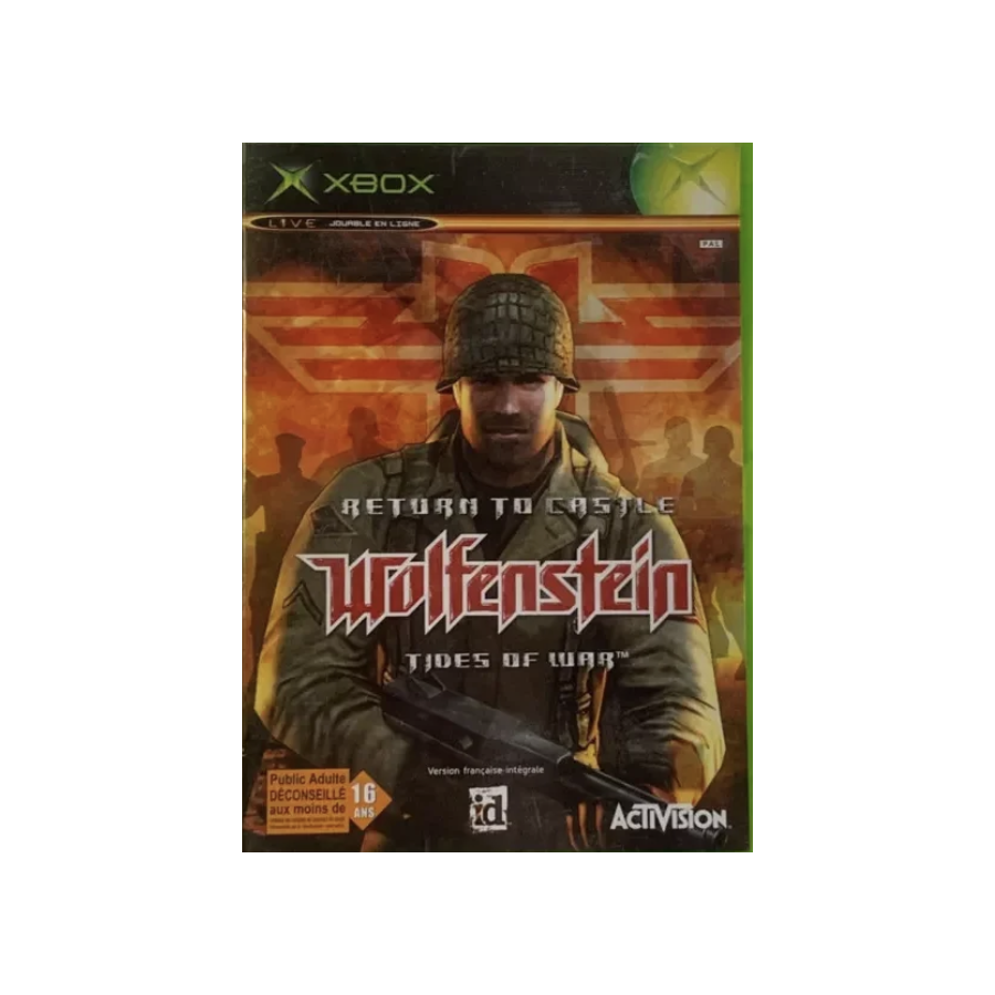 Xbox 1ere Wolfenstein return to castle Cib