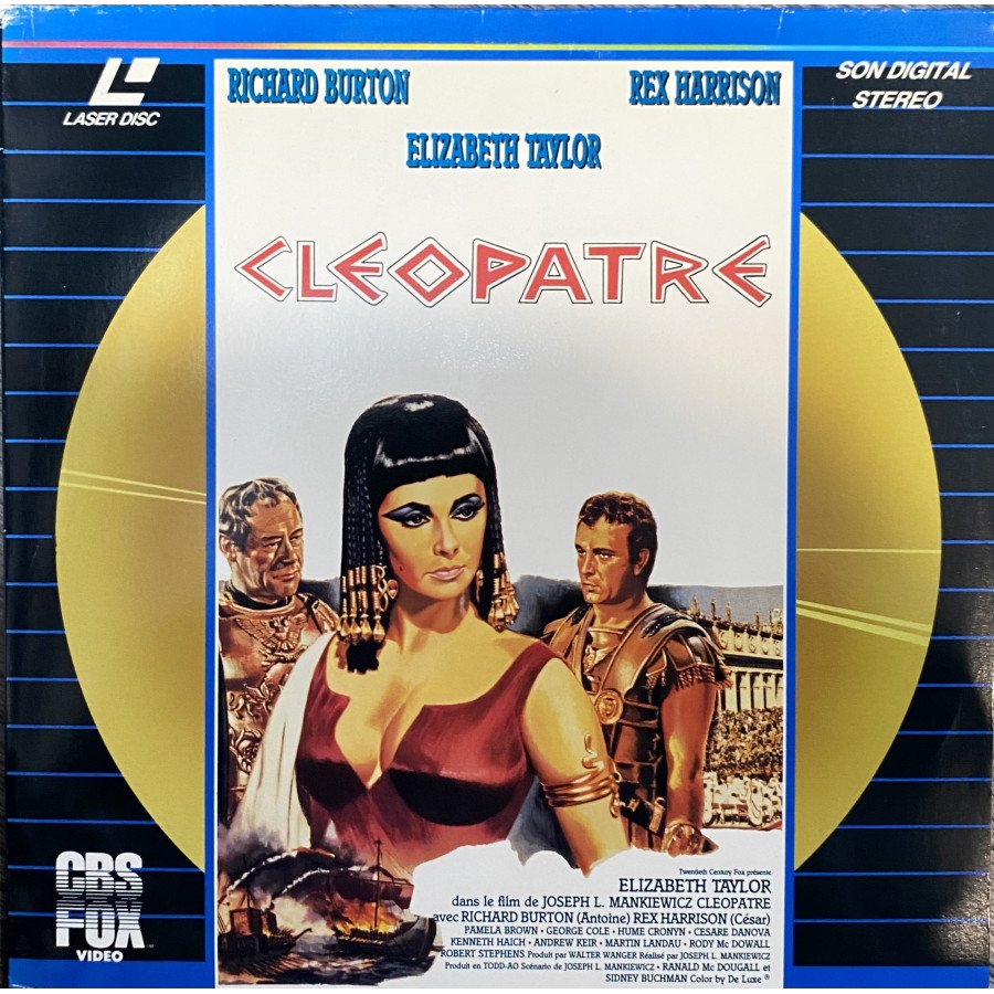 Laserdisc cdv Cléopatre vostfr