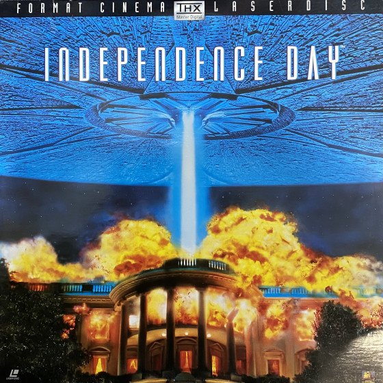 Laserdisc cdv Independance day vf