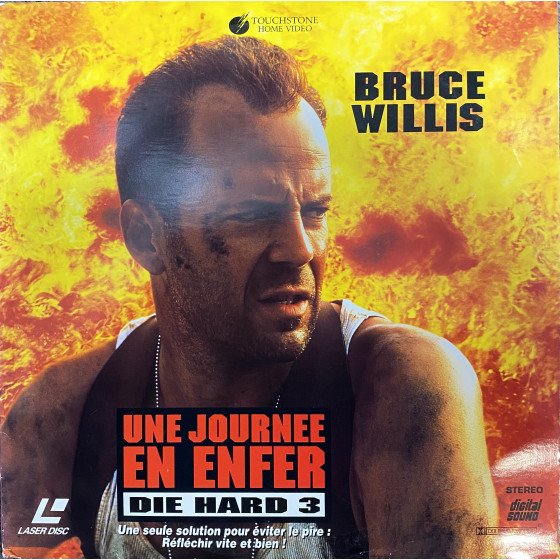 Laserdisc cdv Une Journée En Enfer Double Disc Vf