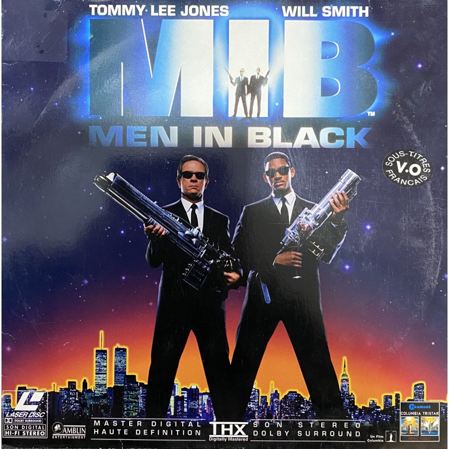 Laserdisc cdv Men In Black Vost Fr