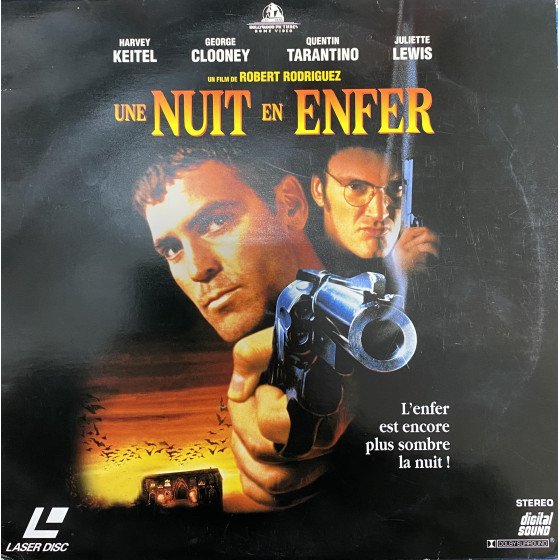 Laserdisc cdv une Nuit En Enfer Vf