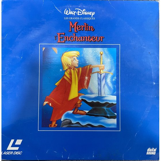 Laserdisc cdv Merlin L'enchanteur Vf