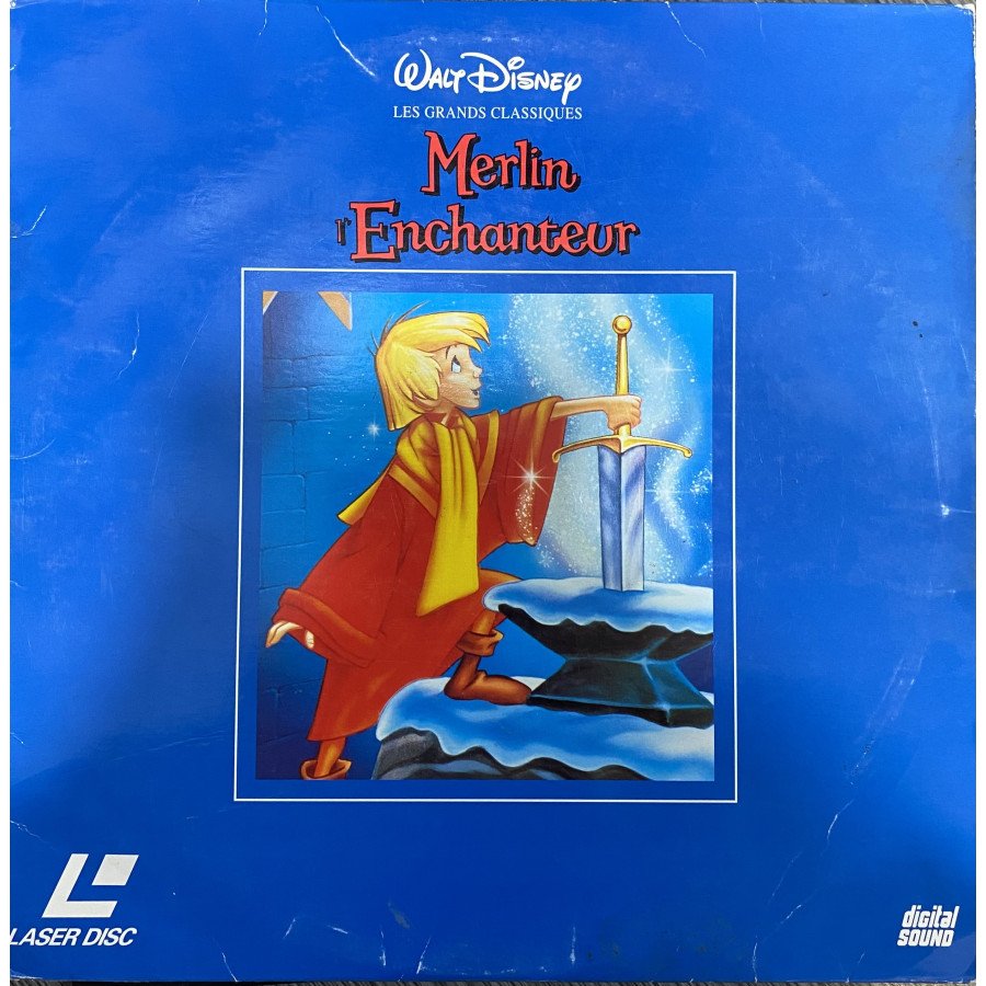 Laserdisc cdv Merlin L'enchanteur Vf