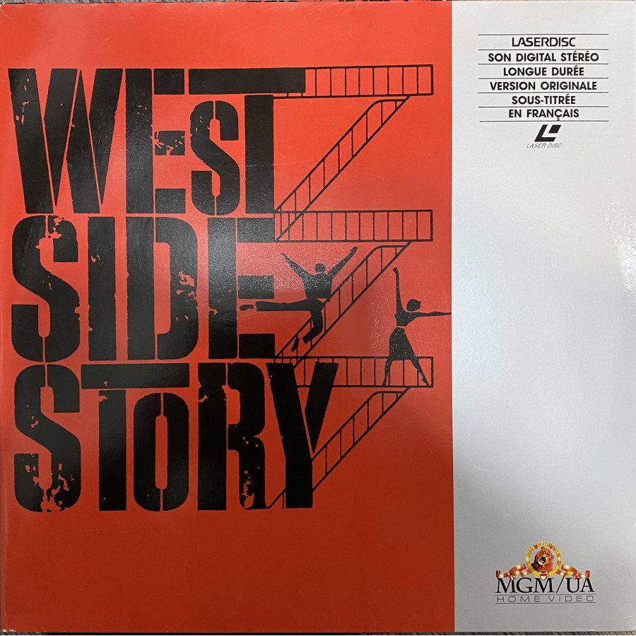 Laserdisc cdv west Side Story Version Longue Vost Fr