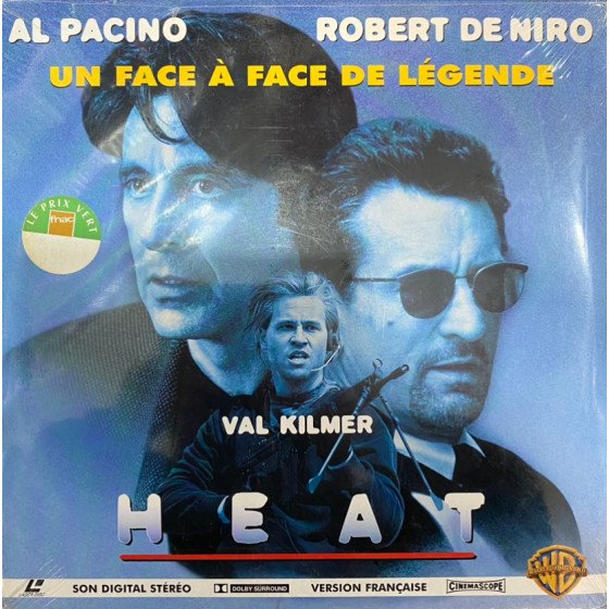 Laserdisc cdv Heat double disque VF neuf