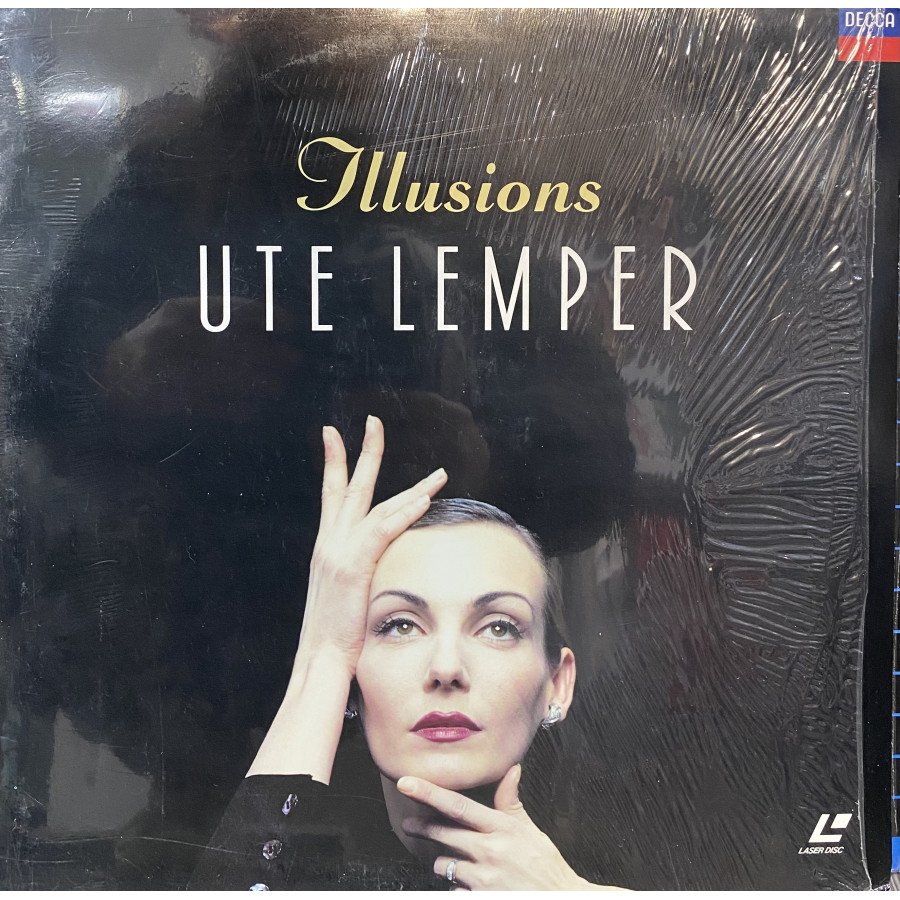 Laserdisc cdv Illusion Ute Lemper