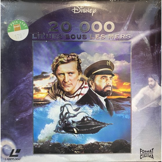 Laserdisc cdv 20000 Lieues Sous Les Mers Vf