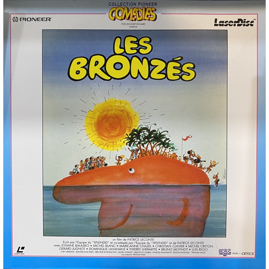 Laserdisc cdv Les bronzés vf