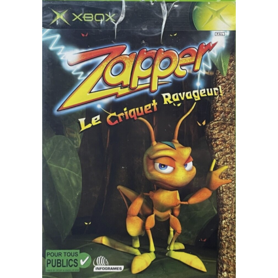 Xbox 1ere Zapper Le Criquet Ravageur Cib