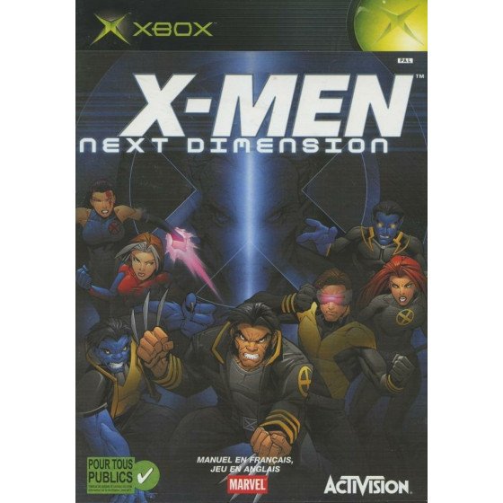 Xbox 1ere X-men Next Dimension Cib