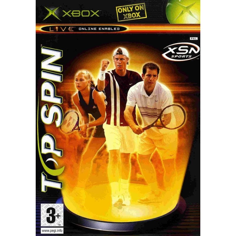 Xbox 1ere Top Spin Sn