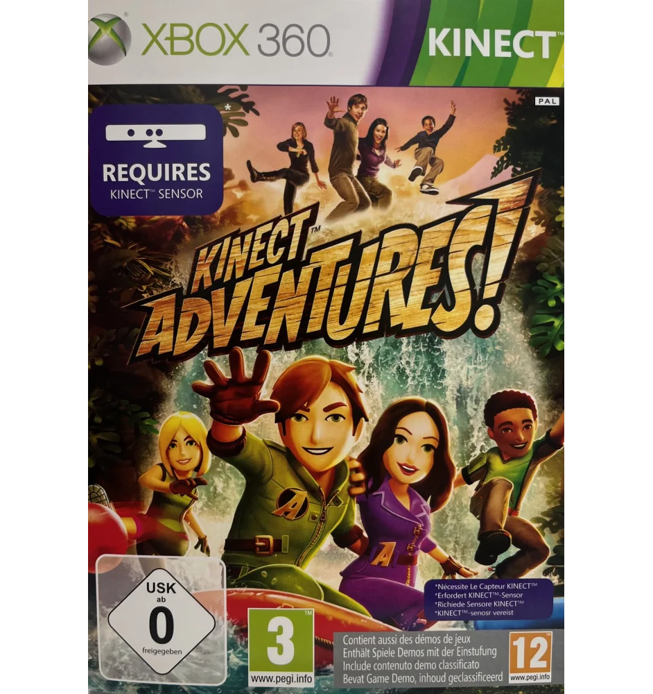 Xbox 360 Kinect Adventures Cib