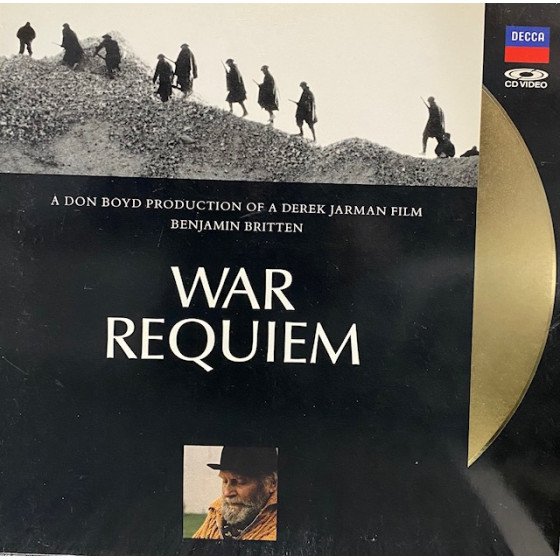 Laserdisc cdv War Requiem Benjamin Britten