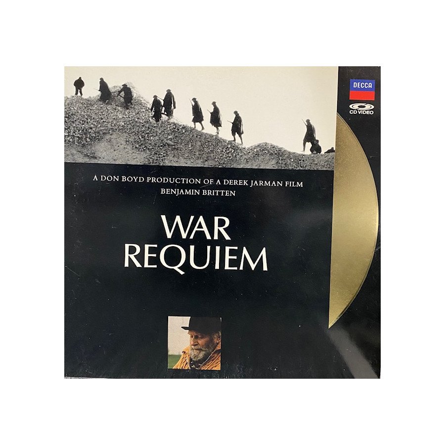 Laserdisc cdv War Requiem Benjamin Britten