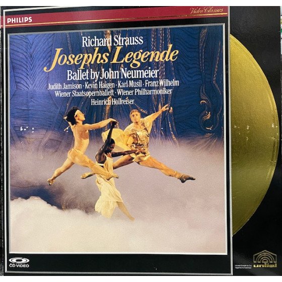 Laserdisc cdv Joseph Légende de Richard Strauss