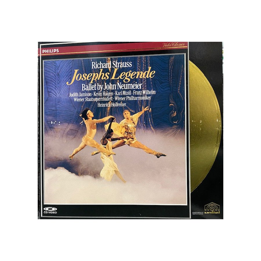 Laserdisc cdv Joseph Légende de Richard Strauss