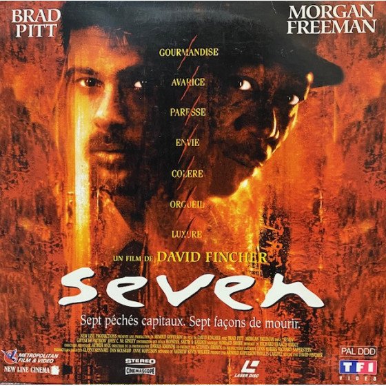 Laserdisc cdv Seven Vf