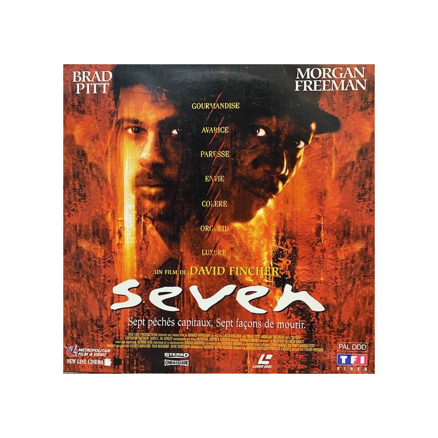 Laserdisc cdv Seven Vf