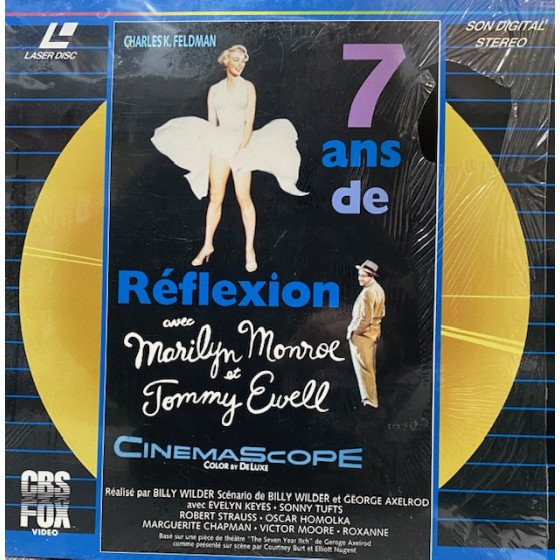 Laserdisc cdv 7 Ans De Reflexion Vf