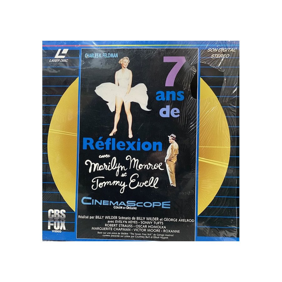Laserdisc cdv 7 Ans De Reflexion Vf