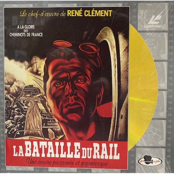 Laserdisc cdv La bataille du rail vf