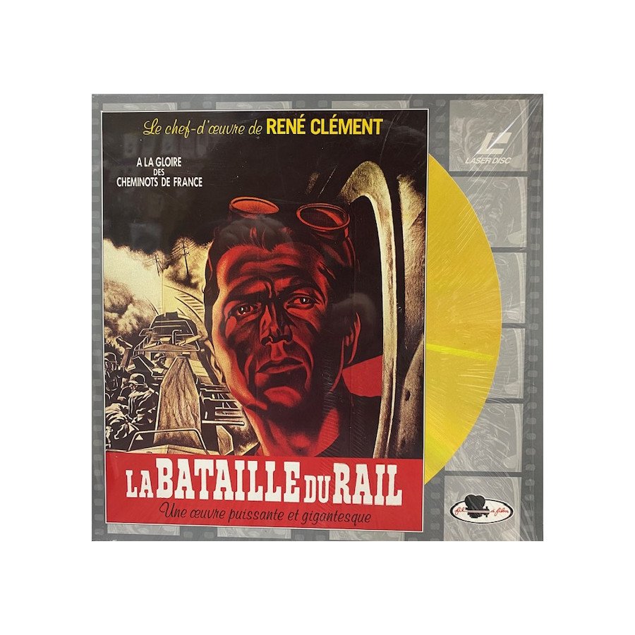 Laserdisc cdv La bataille du rail vf