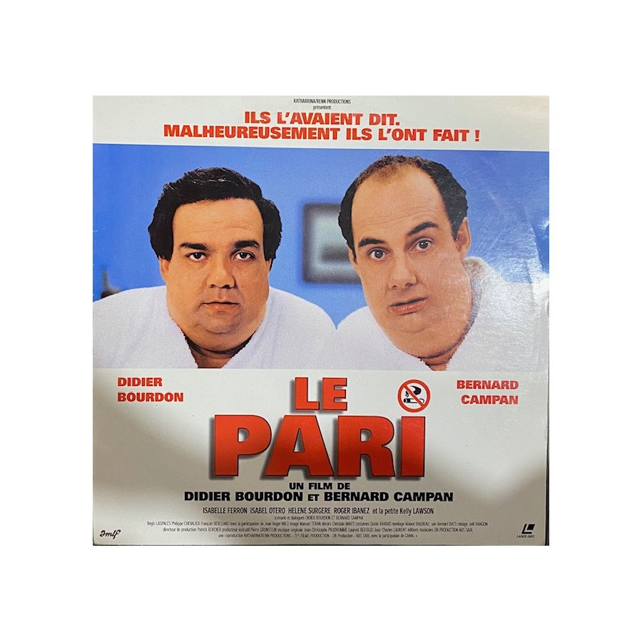 Laserdisc cdv Le pari vf