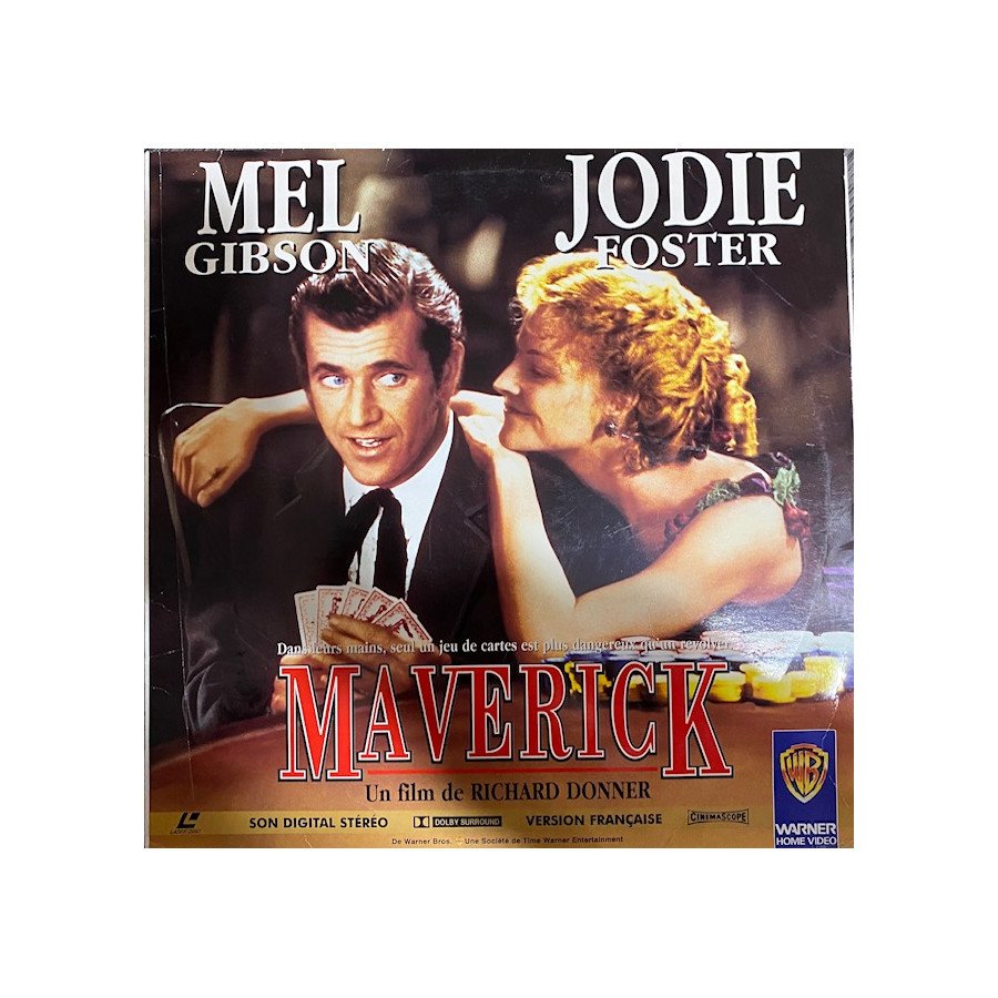 Laserdisc cdv Maverick Vf