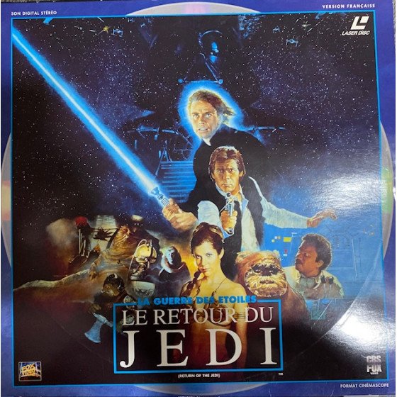 Laserdisc cdv Le retour du Jedi vf