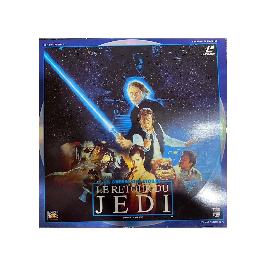 Laserdisc cdv Le retour du Jedi vf